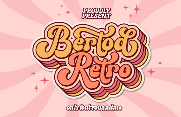 Bertod Retro: A Playful Font for Modern Design