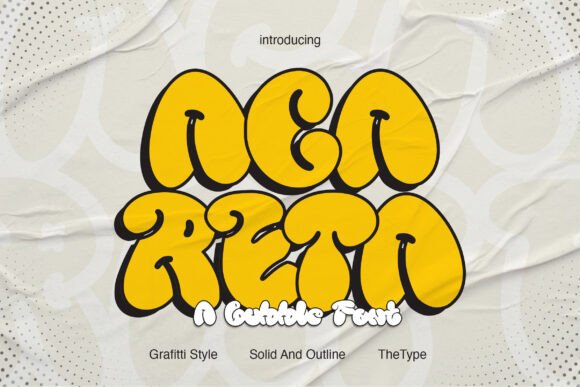 Evaluating Acareta: A Guide to the Stylized Rounded Groovy Display Font