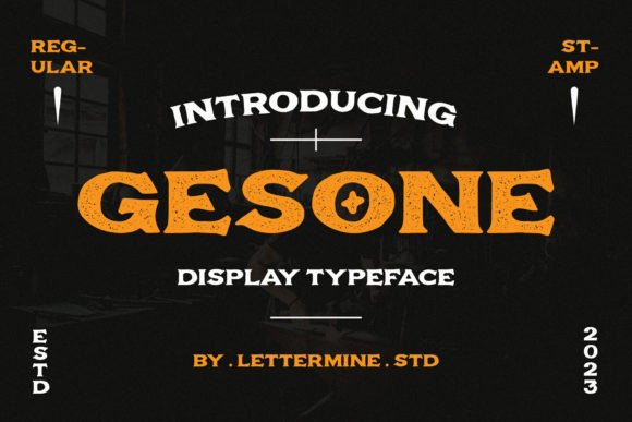 Gesone: Evaluating the Role of Vintage Display Typography in Modern Branding