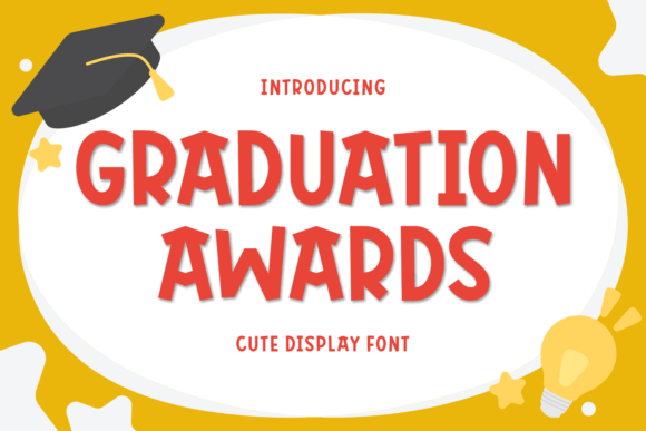 Graduation Awards: A Bold Display Font for Celebrating Milestones