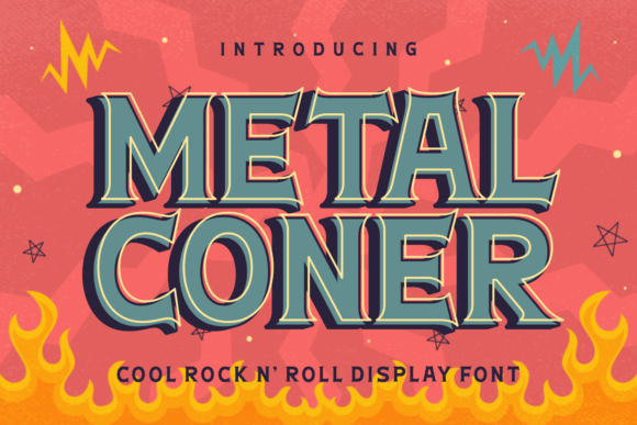 Metal Coner: Evaluating a Rock-Inspired Display Font for Design Projects