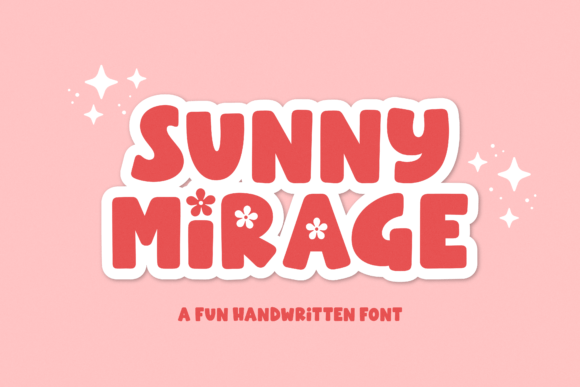 Sunny Mirage: The Bubbly Font for Creative Projects
