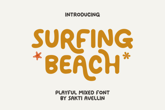 Surfing Beach: Bringing Playful Charm to Your Design Projects