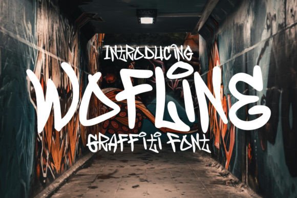 Wofline Graffiti: Mastering Street-Style Typography for Modern Design